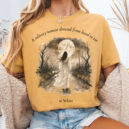 The Woman In White Wilkie Collins Literary T-Shirt