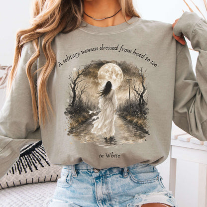 The Woman In White Wilkie Collins Literary Long Sleeve