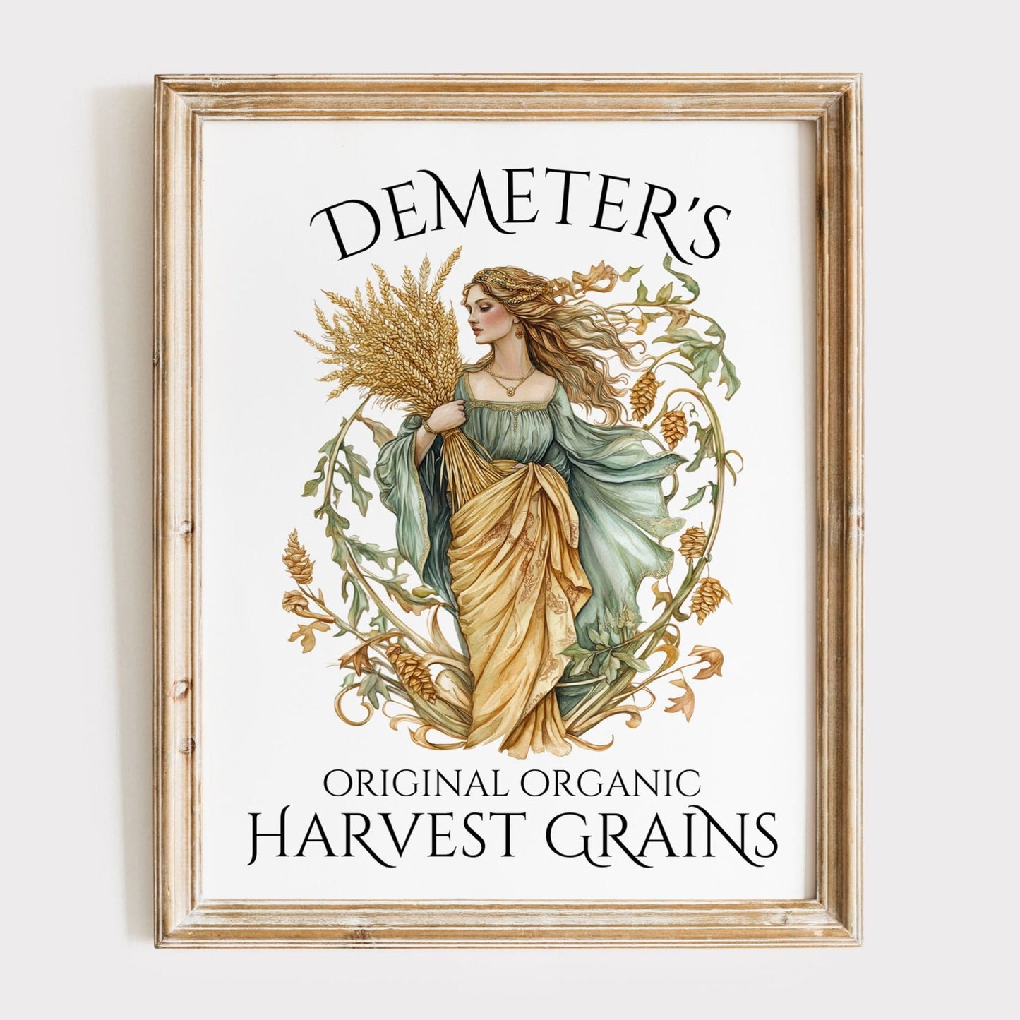 Poster 11″ x 14″ / Matte Design 105A - Art Print The Mystic Eden