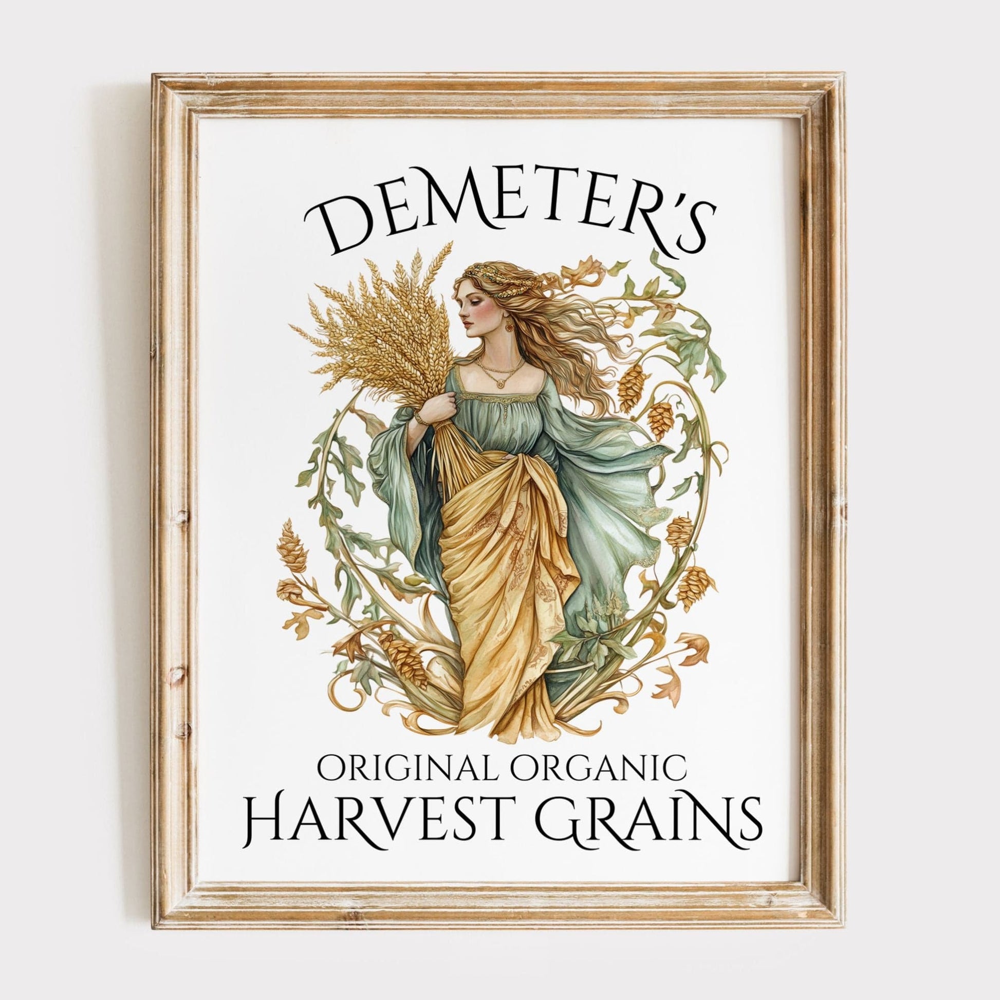 Poster 11″ x 14″ / Matte Design 105A - Art Print The Mystic Eden