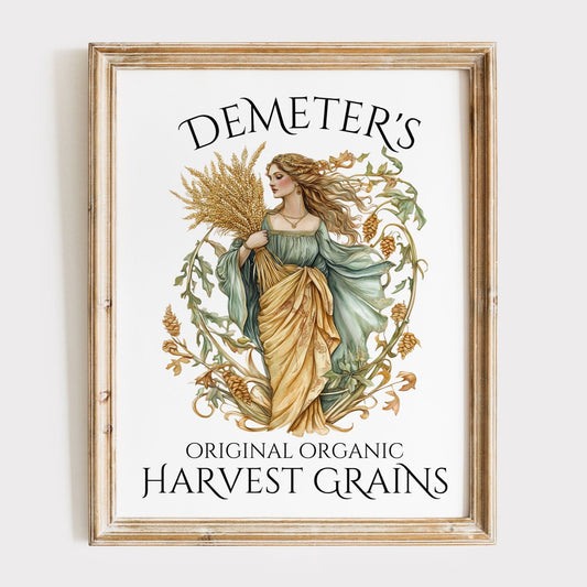 Poster 11″ x 14″ / Matte Design 105A - Art Print The Mystic Eden