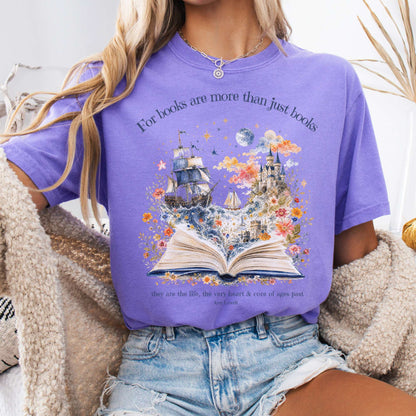 For Books Are More Than Books Amy Lowell Literary T-Shirt