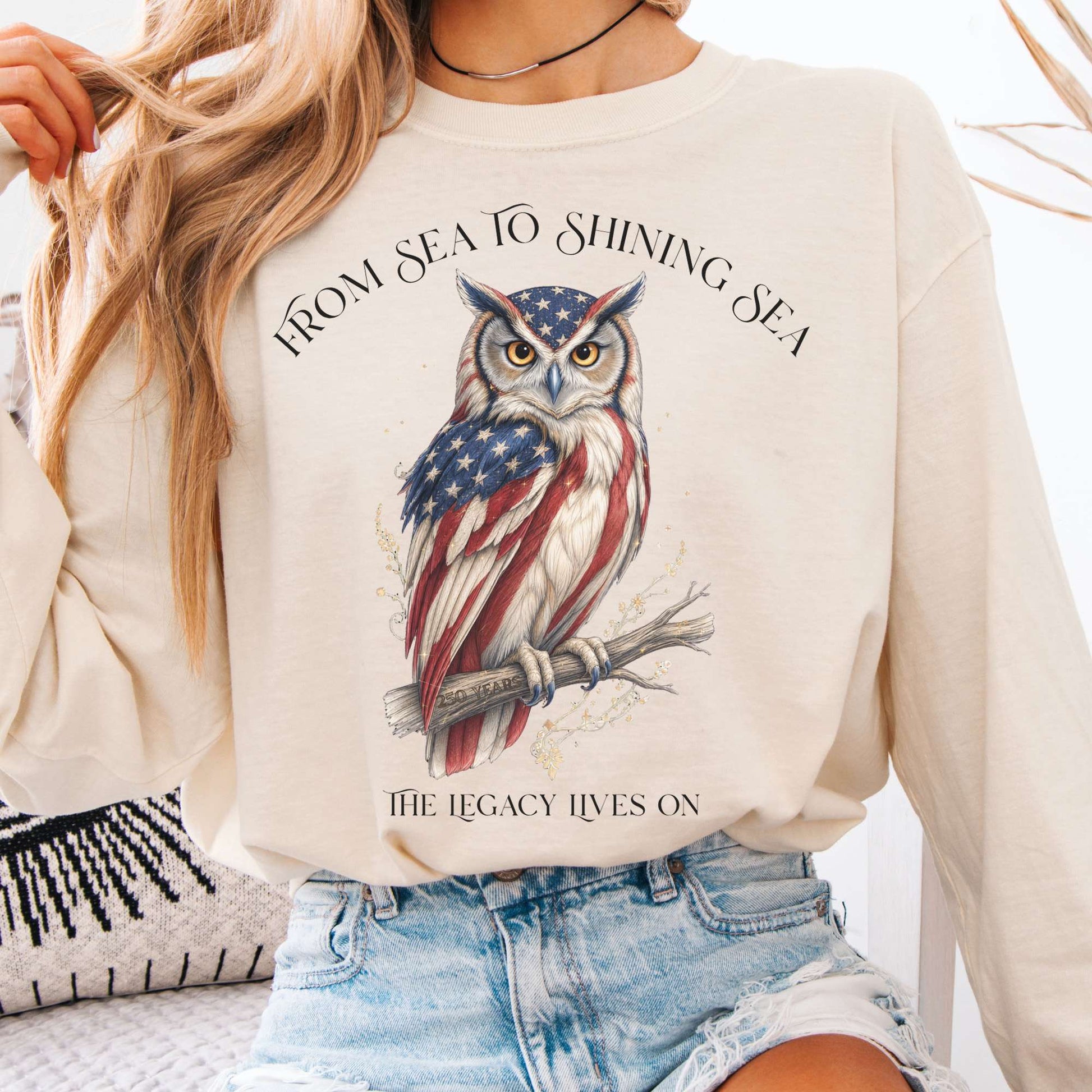 Long-sleeve Ivory / S Design 331 Long Sleeve The Mystic Eden