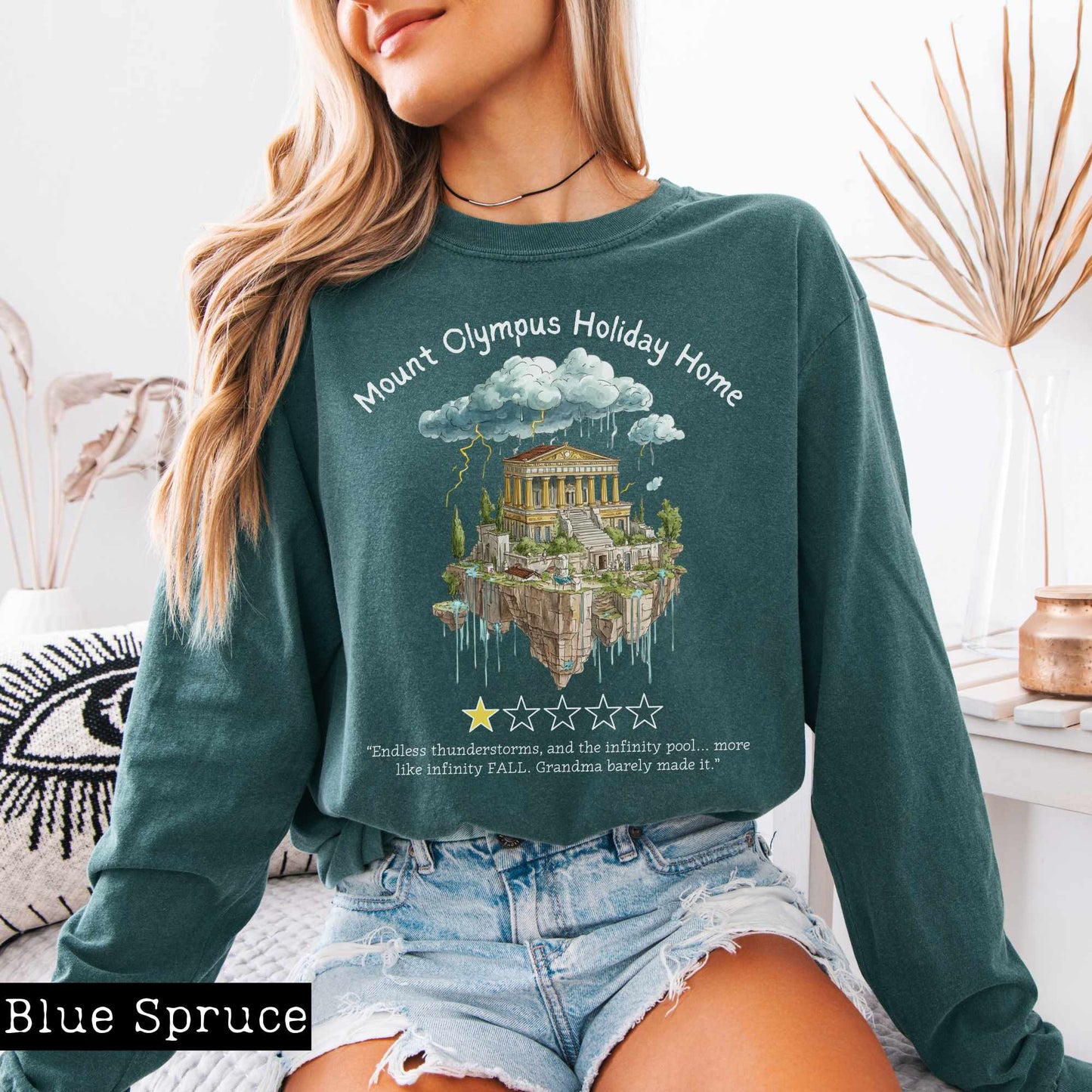 Mount Olympus Holiday Home Long Sleeved Shirt