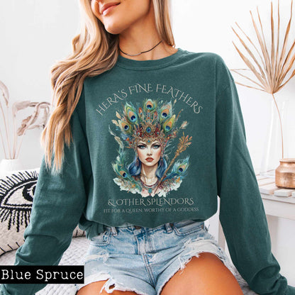 Hera's Fine Feathers & Other Splendors Long Sleeved Shirt