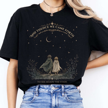 To See Again The Stars Dante Alighieri Literary T-Shirt