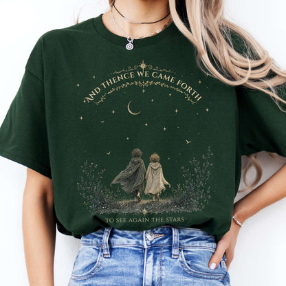 To See Again The Stars Dante Alighieri Literary T-Shirt