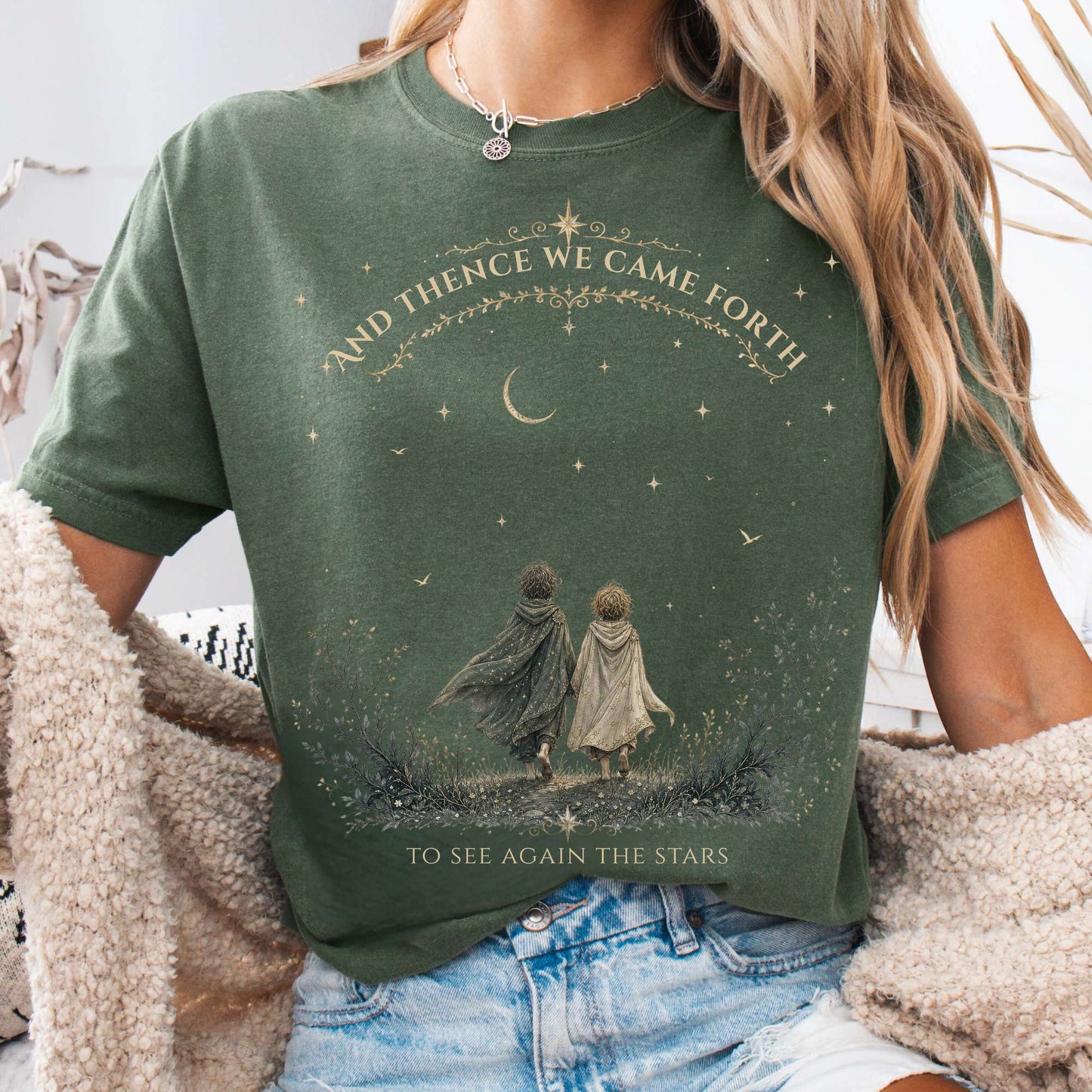 To See Again The Stars Dante Alighieri Literary T-Shirt