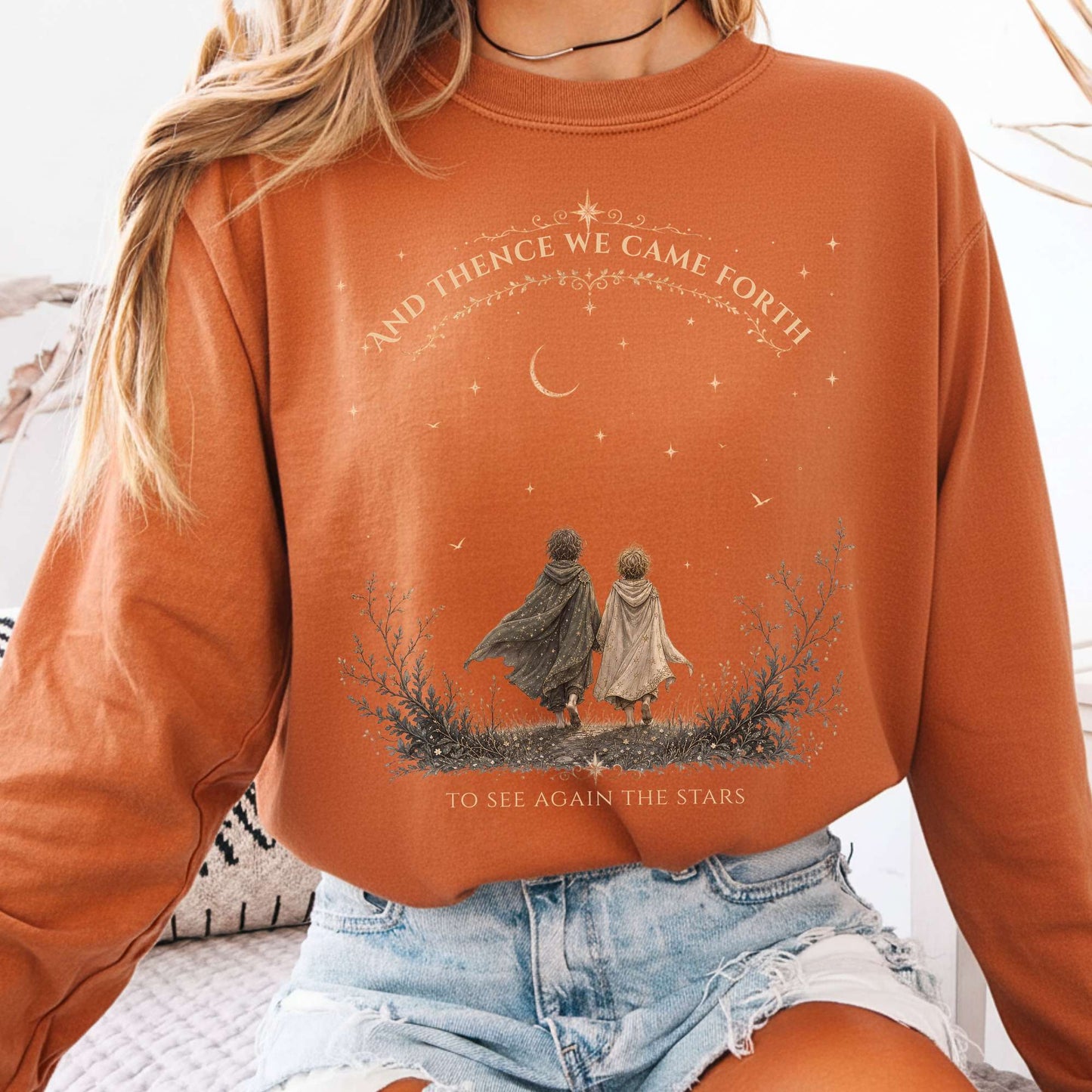 To See Again The Stars Dante Alighieri Literary Long Sleeve