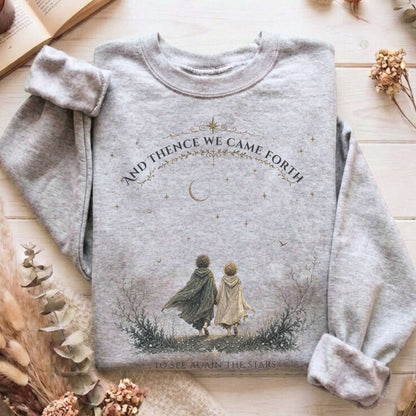 To See Again The Stars Dante Alighieri Literary Sweatshirt
