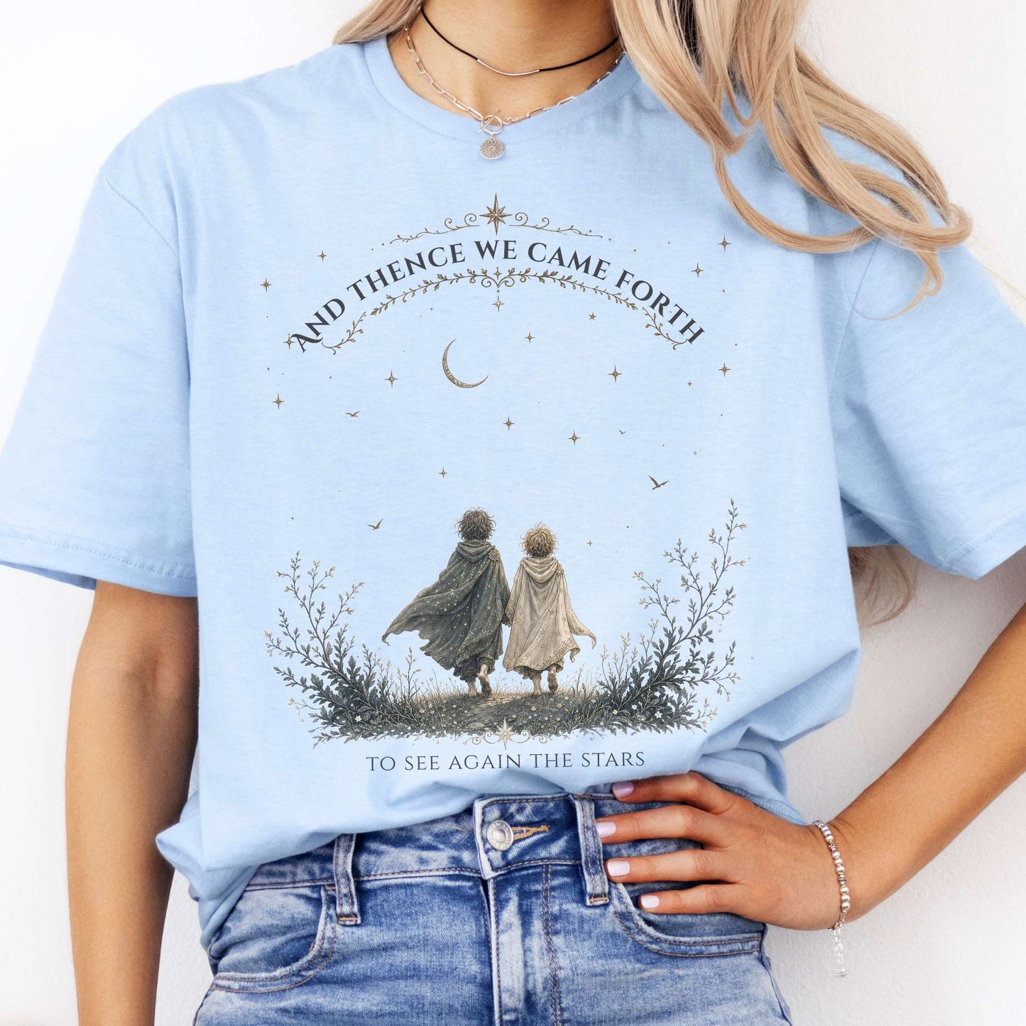 To See Again The Stars Dante Alighieri Literary T-Shirt