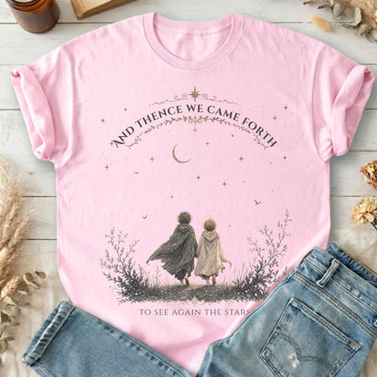 To See Again The Stars Dante Alighieri Literary T-Shirt