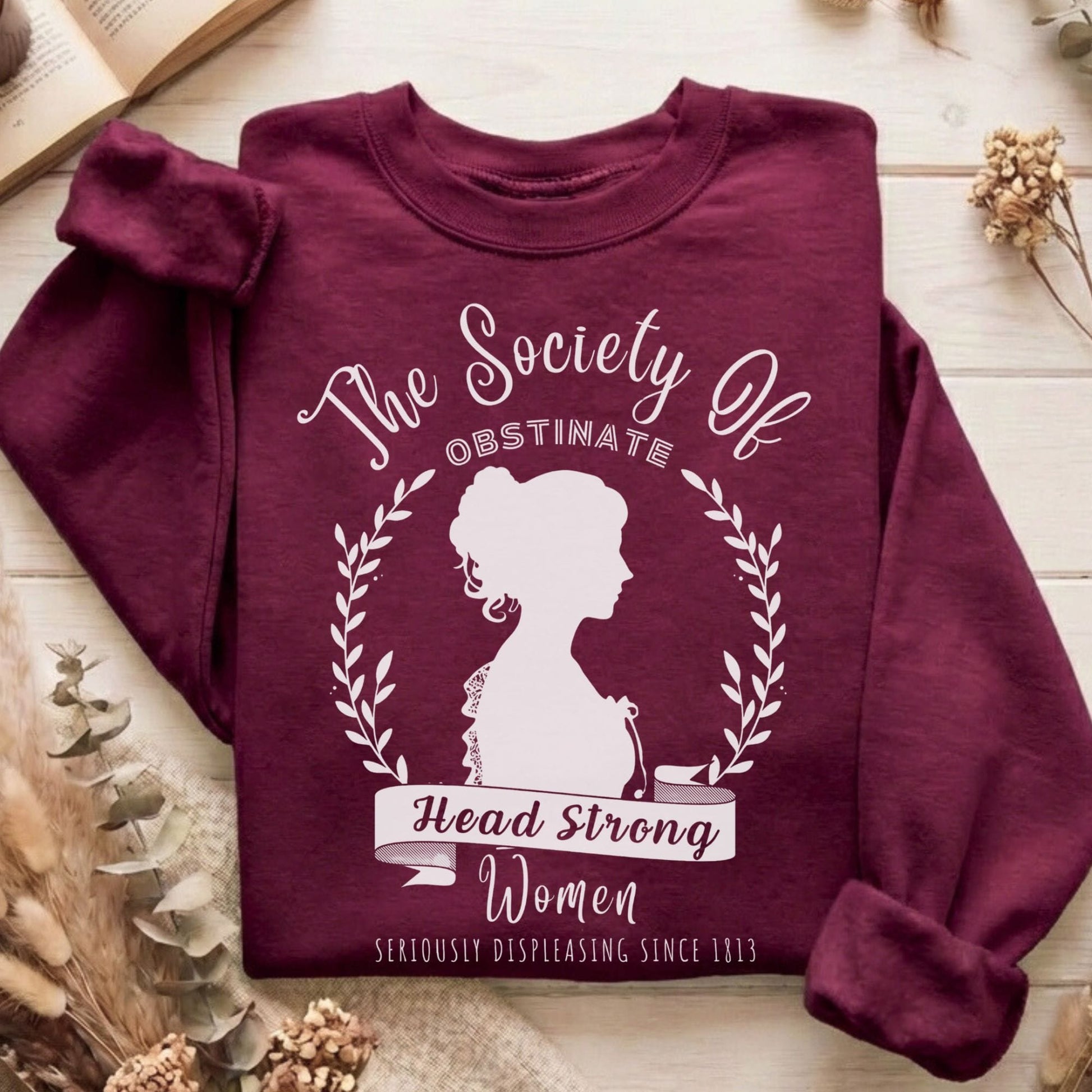Sweatshirt Maroon / S Design 66 Sweatshirt The Mystic Eden