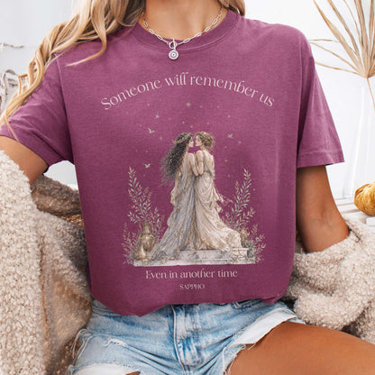 Someone Will Remember Us Sappho Literary T-Shirt