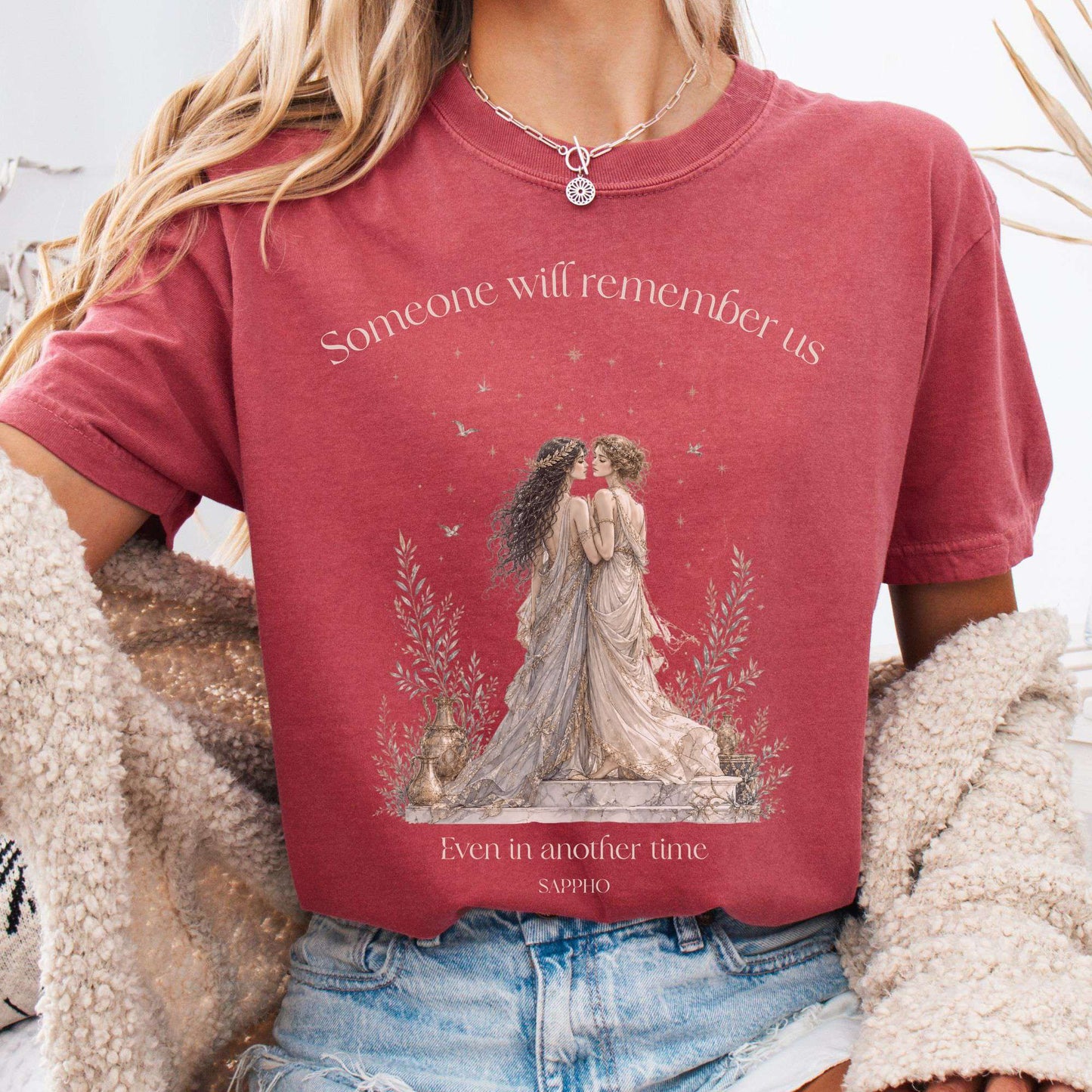 Someone Will Remember Us Sappho Literary T-Shirt