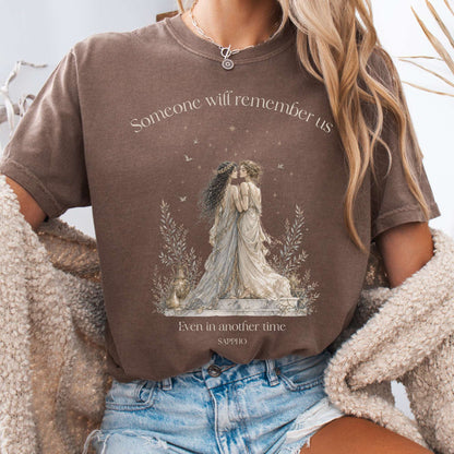 Someone Will Remember Us Sappho Literary T-Shirt