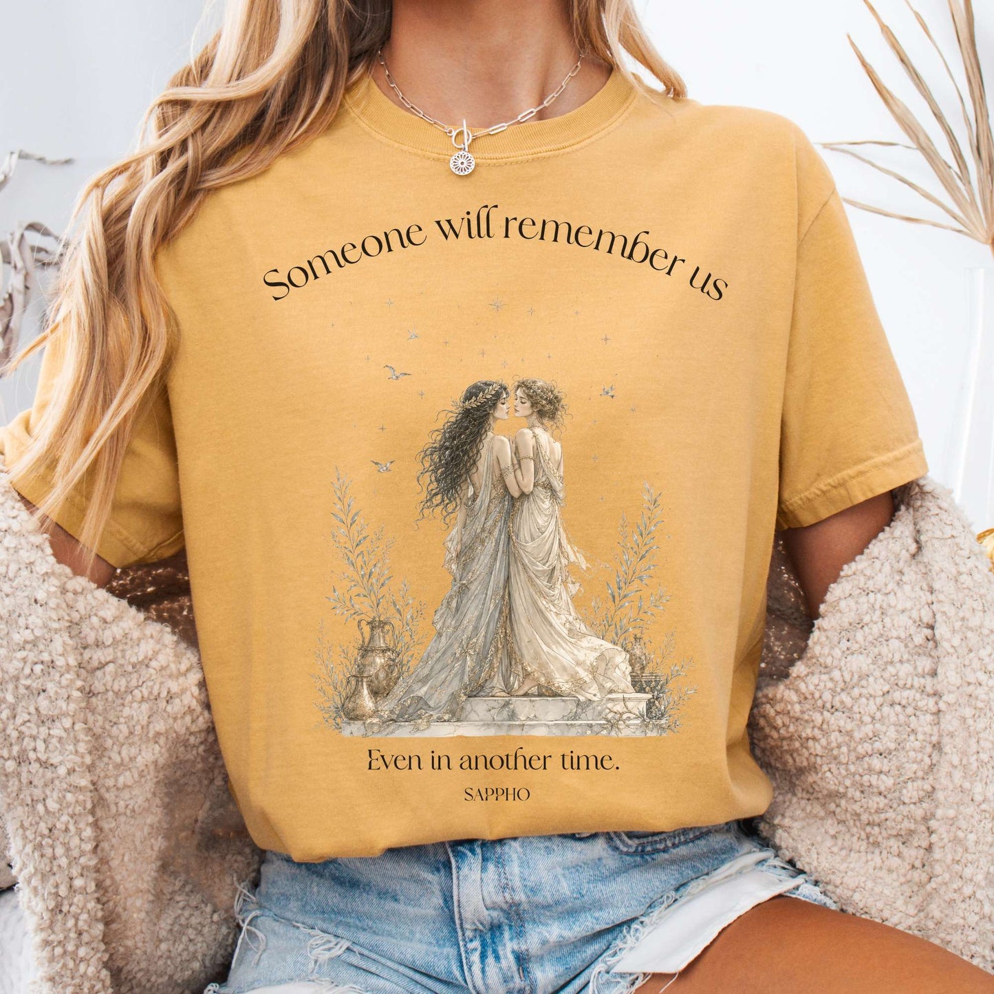 Someone Will Remember Us Sappho Literary T-Shirt