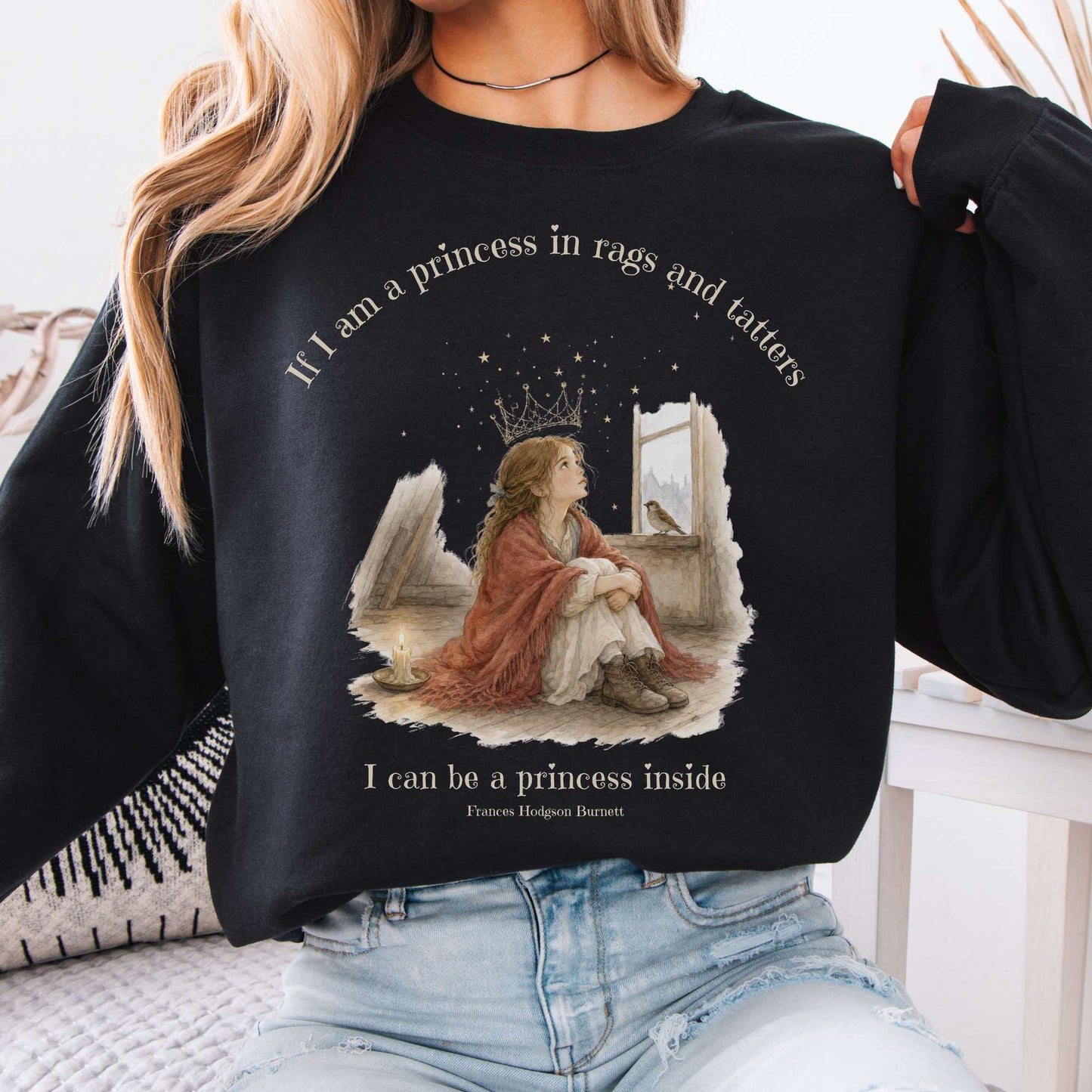 A Little Princess Literary Sweatshirt