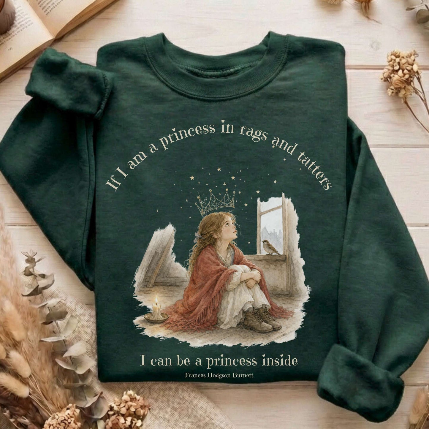 A Little Princess Literary Sweatshirt