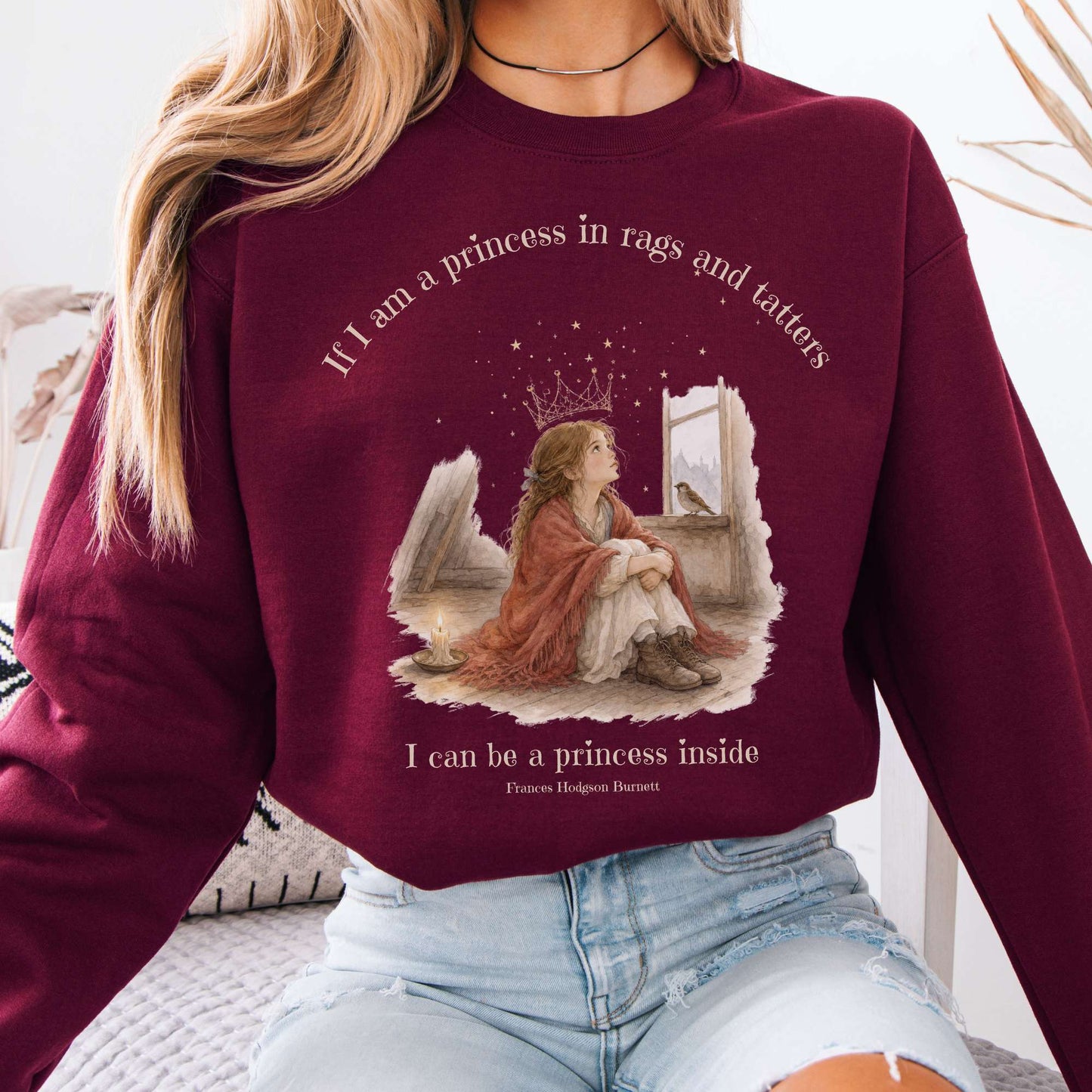 A Little Princess Literary Sweatshirt