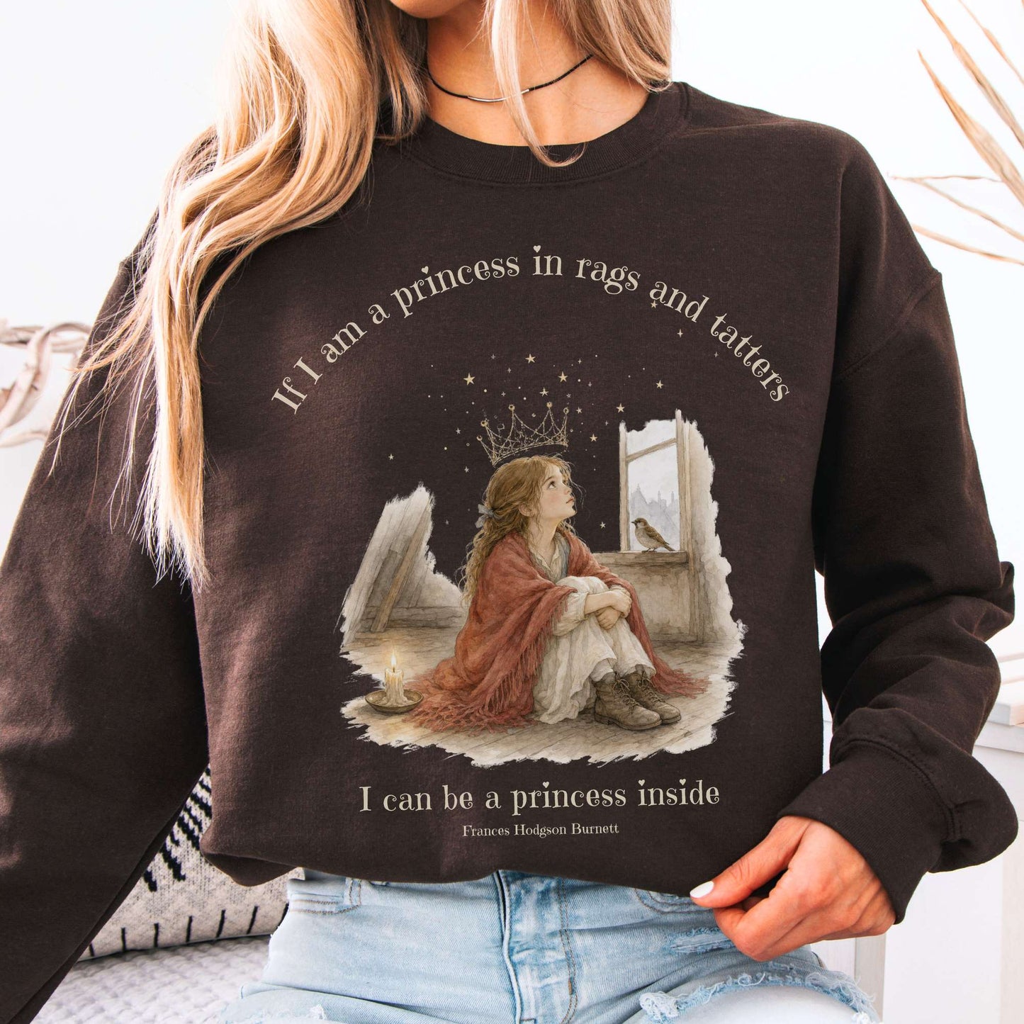 A Little Princess Literary Crewneck Sweatshirt