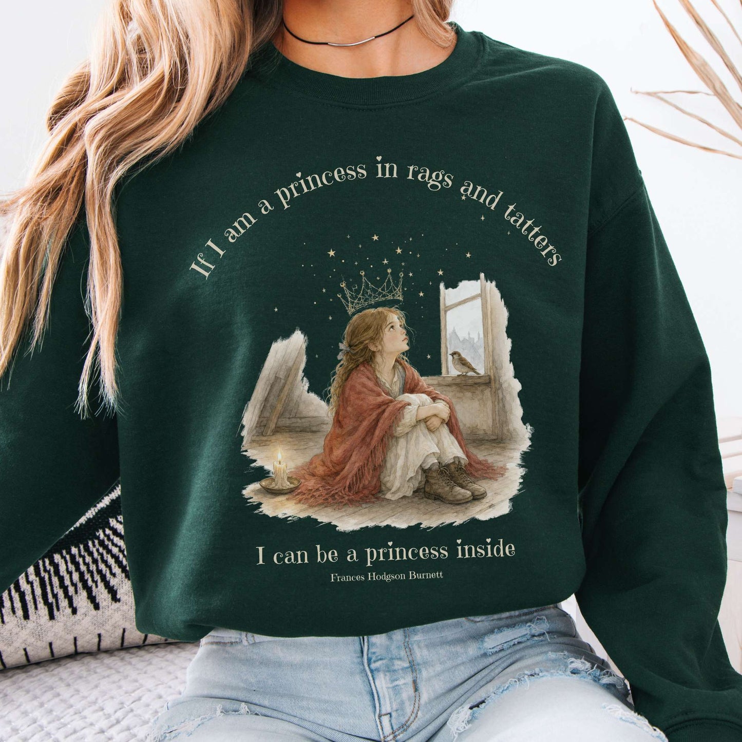 A Little Princess Literary Crewneck Sweatshirt