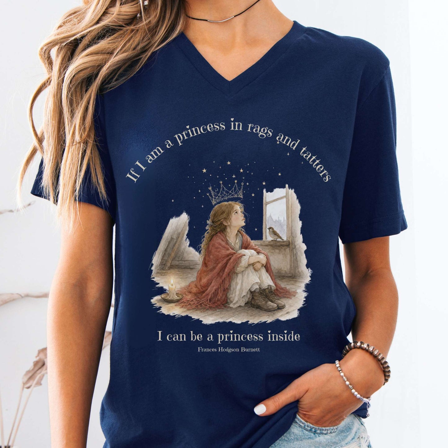 A Little Princess Literary V-Neck