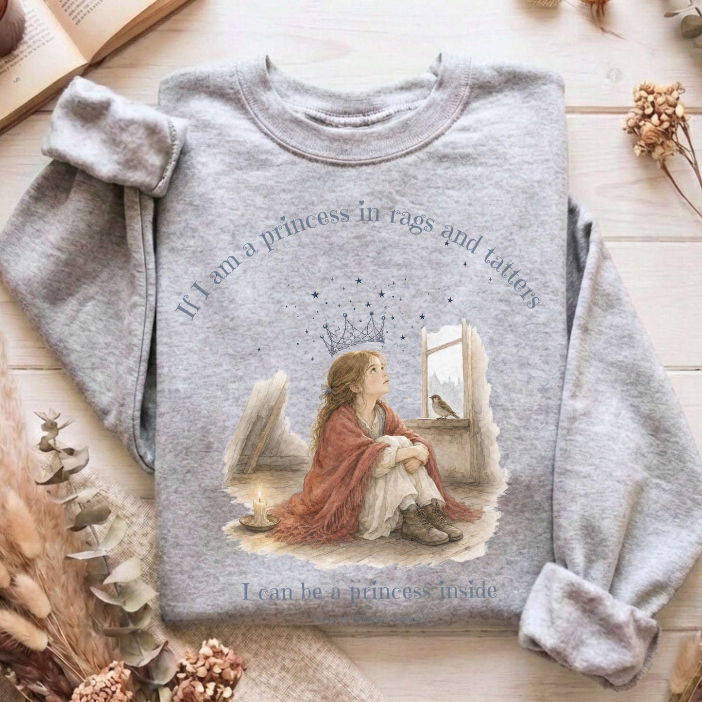 A Little Princess Literary Sweatshirt