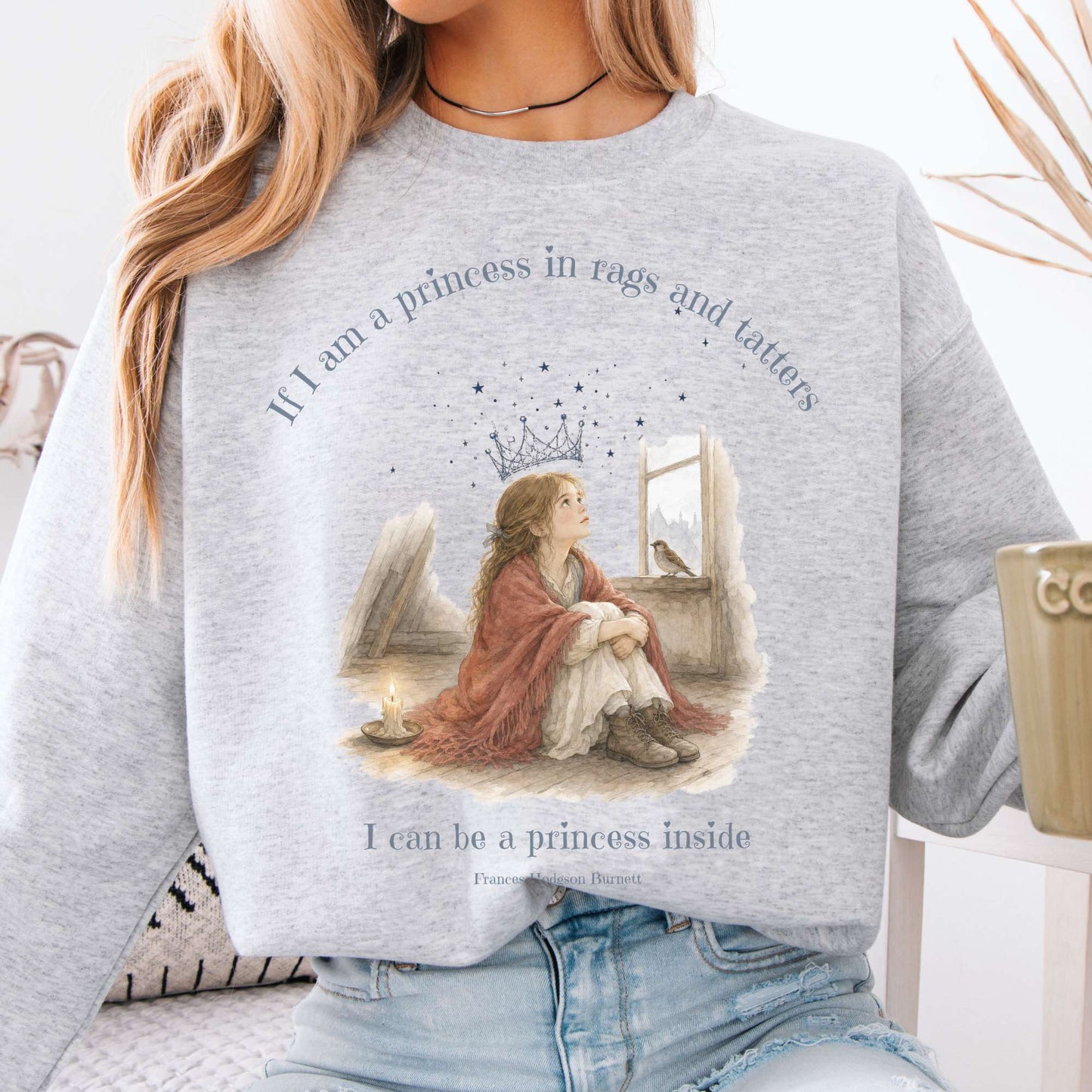 A Little Princess Literary Crewneck Sweatshirt