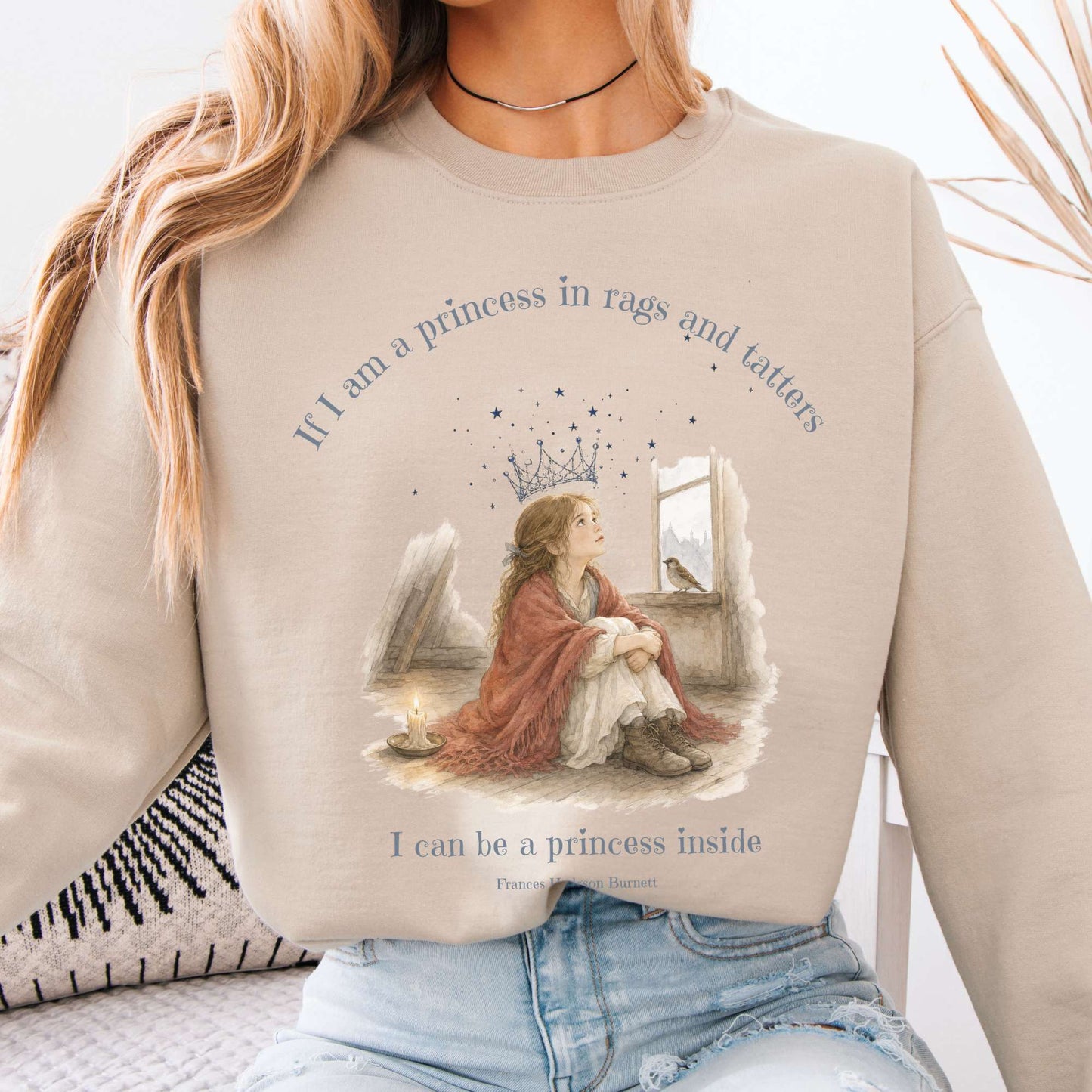A Little Princess Literary Crewneck Sweatshirt