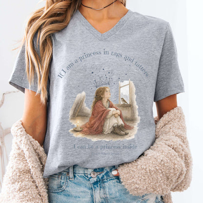 A Little Princess Literary V-Neck