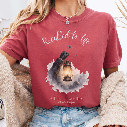 Recalled to Life A Tale of Two Cities Dickens Literary T-Shirt