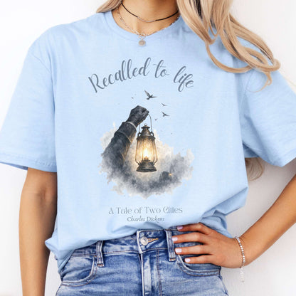 Recalled to Life A Tale of Two Cities Dickens Literary T-Shirt