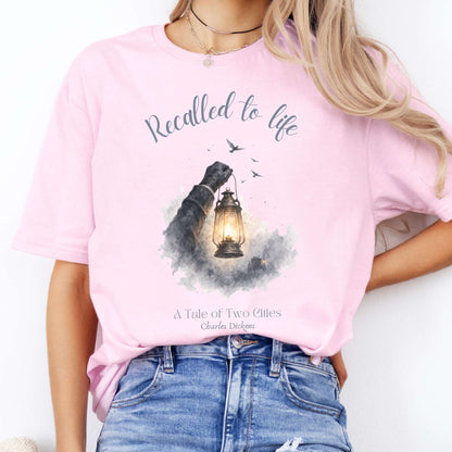 Recalled to Life A Tale of Two Cities Dickens Literary T-Shirt