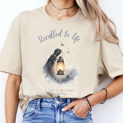 Recalled to Life A Tale of Two Cities Dickens Literary T-Shirt