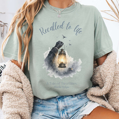 Recalled to Life A Tale of Two Cities Dickens Literary T-Shirt