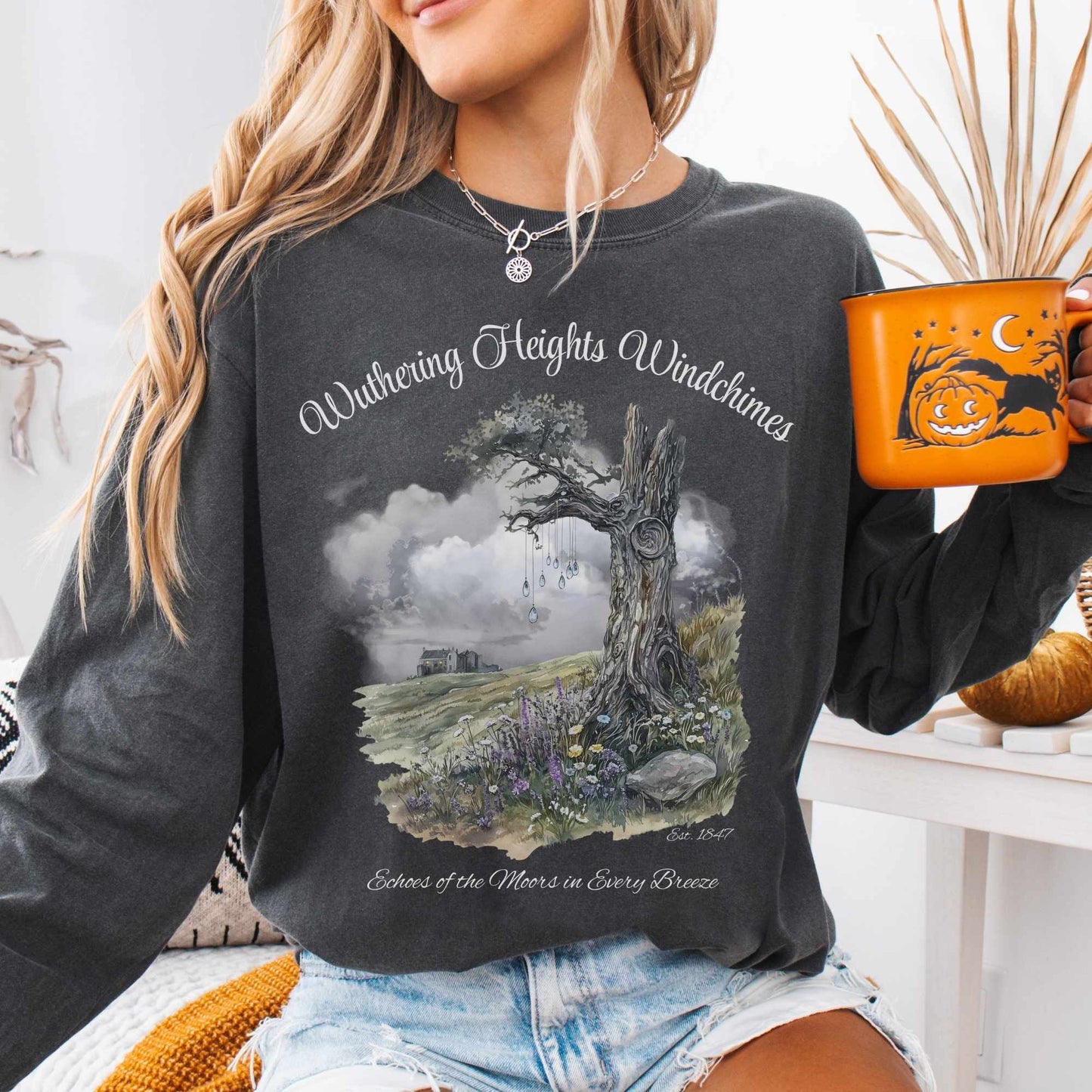 Wuthering Heights Windchimes Long Sleeved Shirt