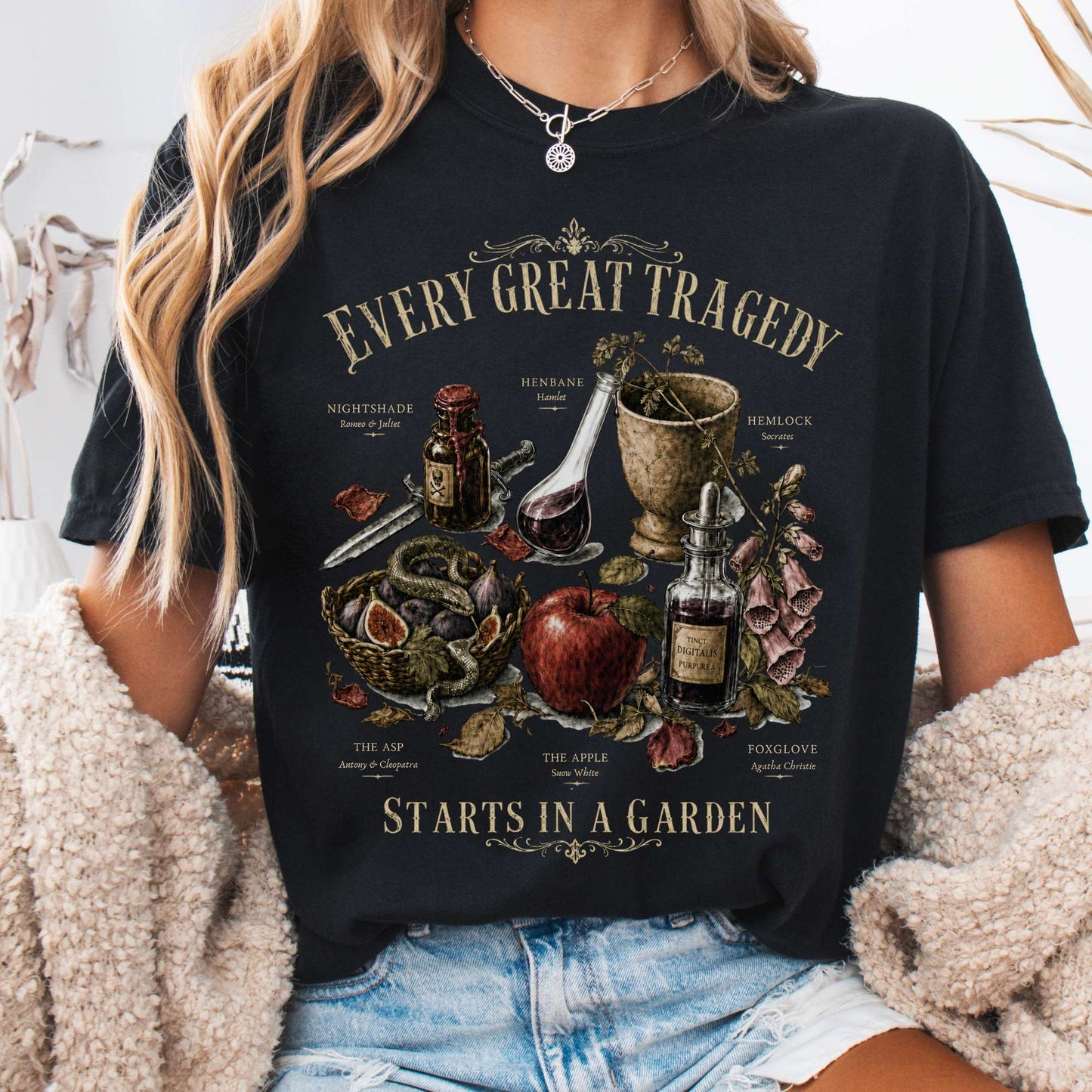Every Great Tragedy Literary T-Shirt