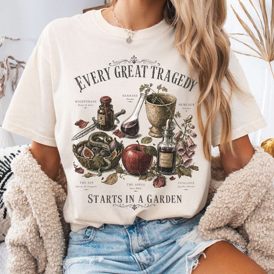 Every Great Tragedy Literary T-Shirt