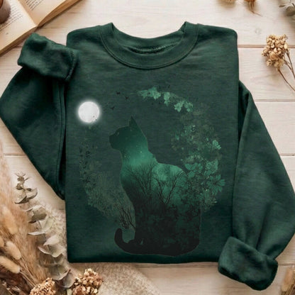 Sweatshirt Forest Green / S Design 208 Sweatshirt The Mystic Eden