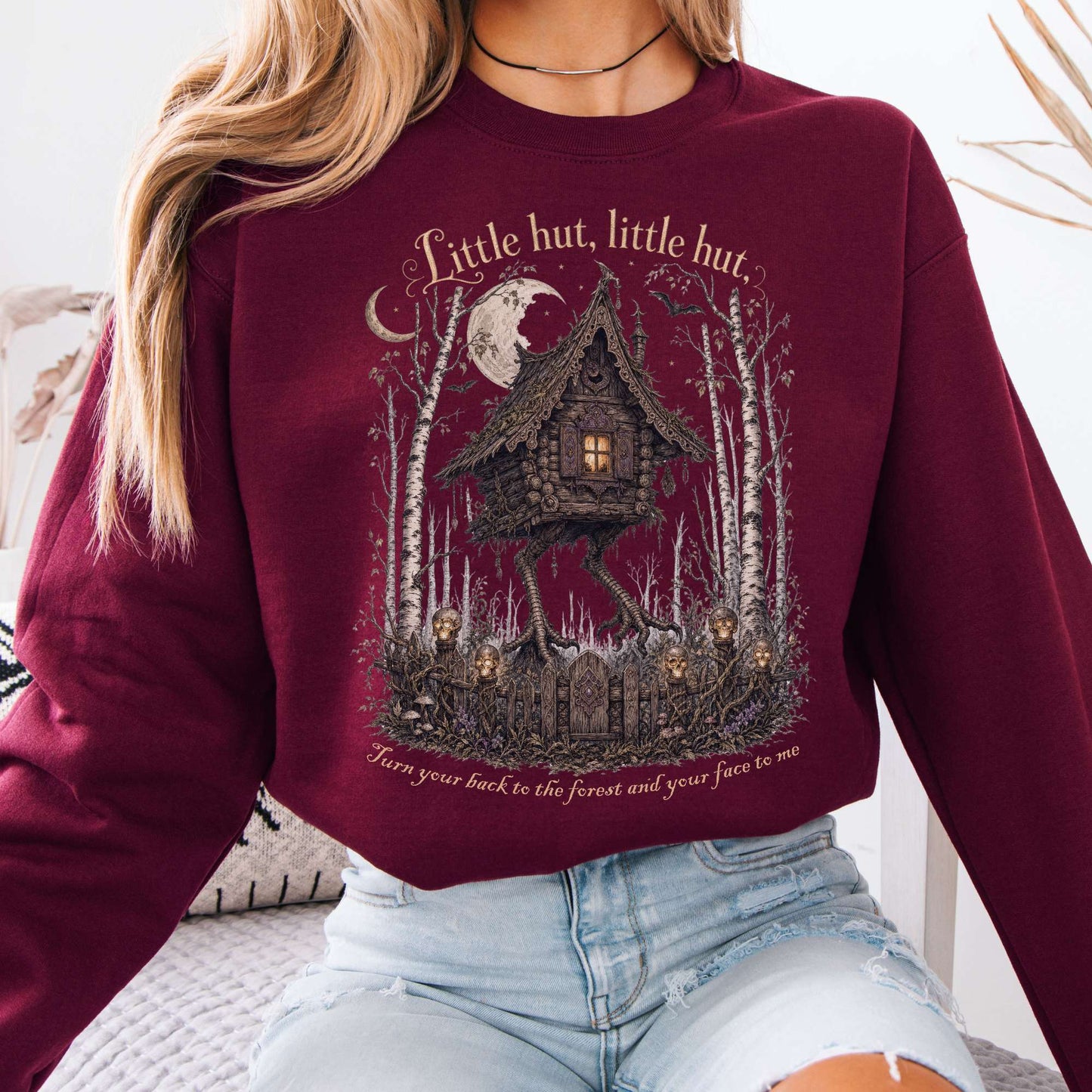 Little Hut, Little Hut Baba Yaga Sweatshirt