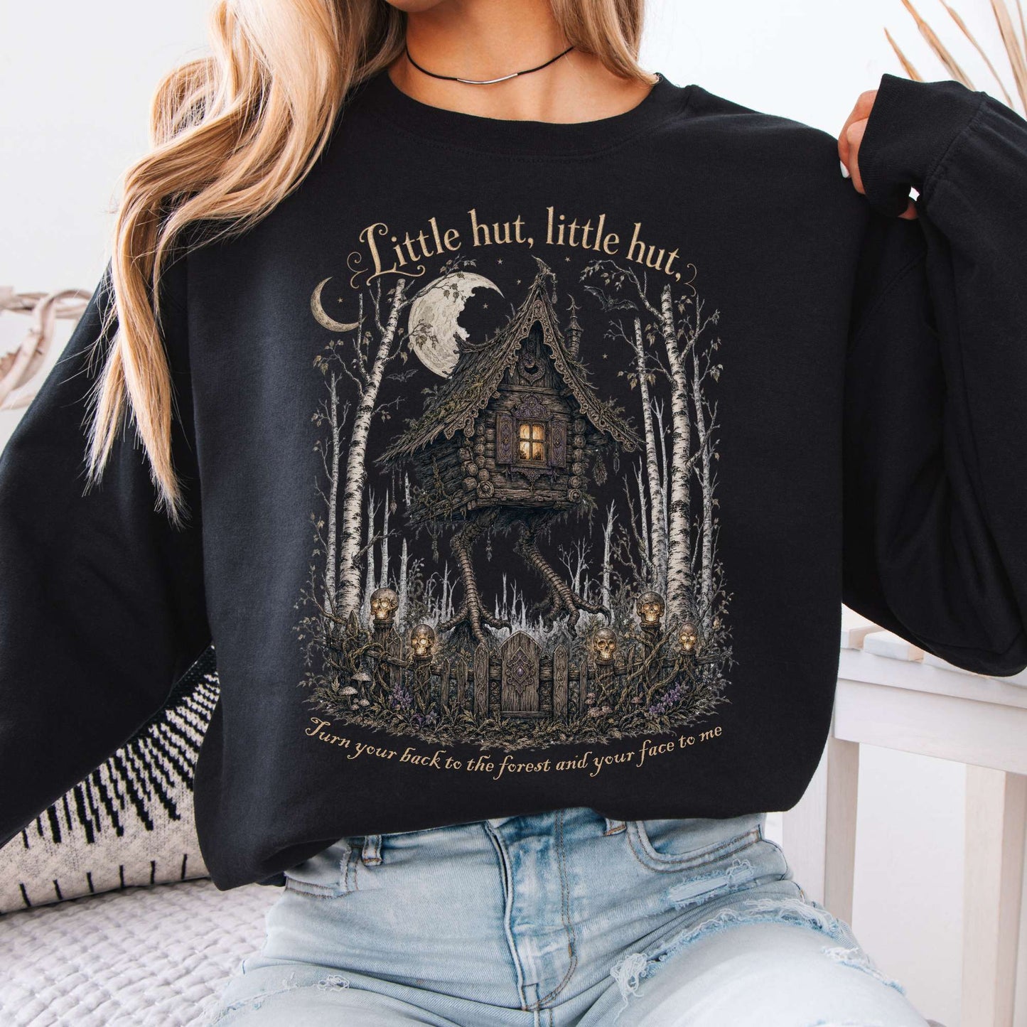 Little Hut, Little Hut Baba Yaga Sweatshirt