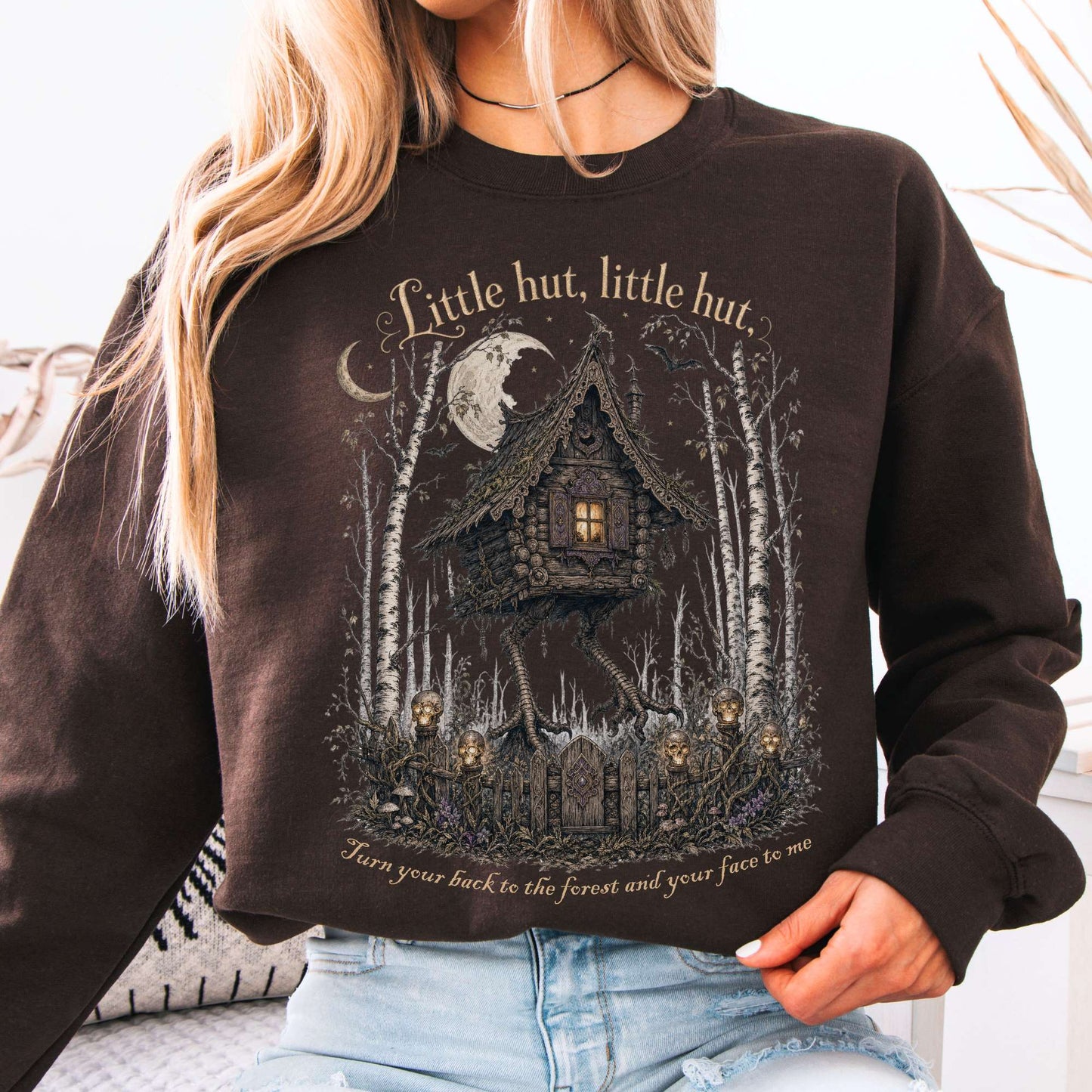 Little Hut, Little Hut Baba Yaga Sweatshirt