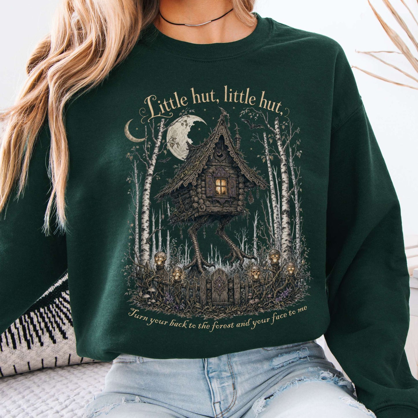 Little Hut, Little Hut Baba Yaga Sweatshirt