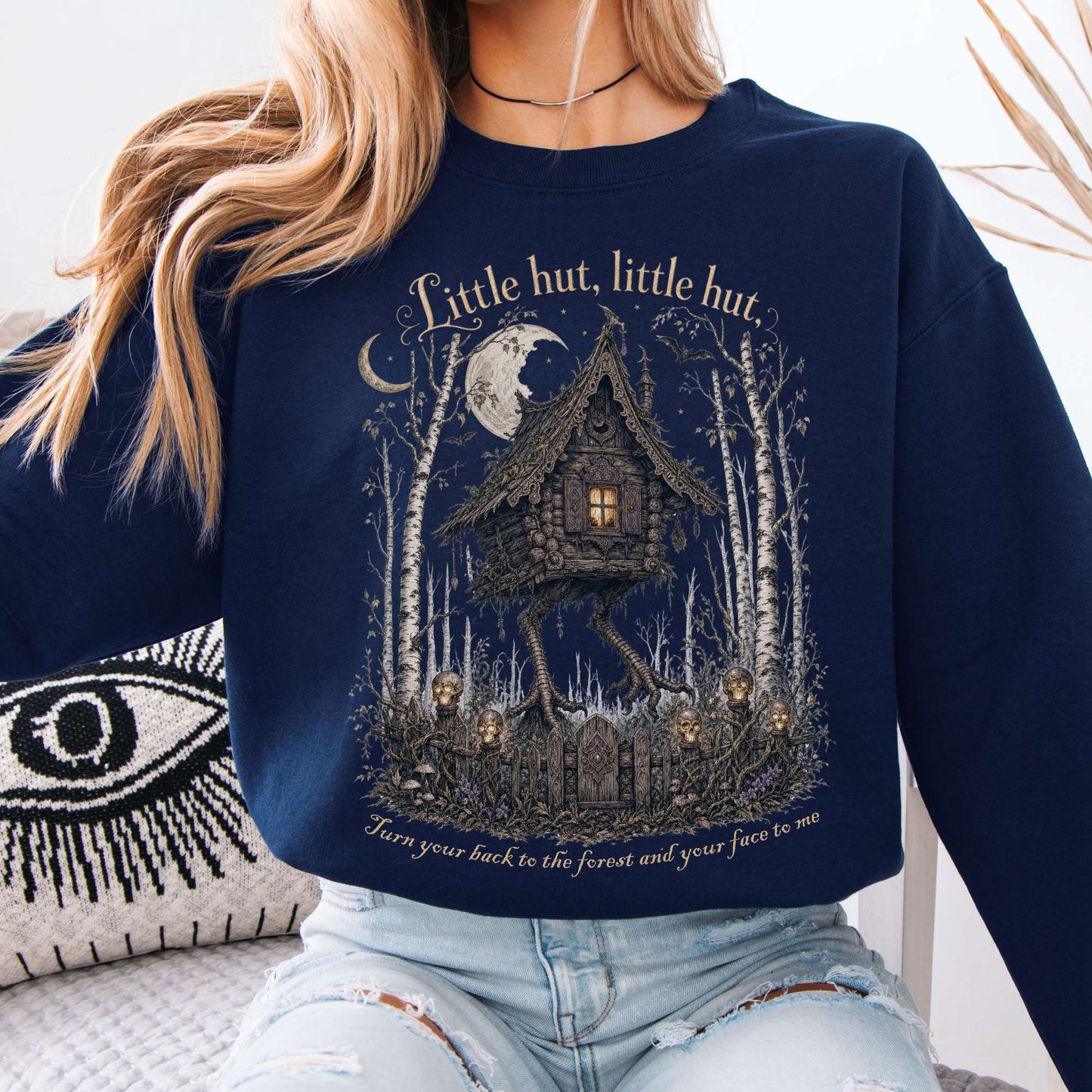 Little Hut, Little Hut Baba Yaga Sweatshirt