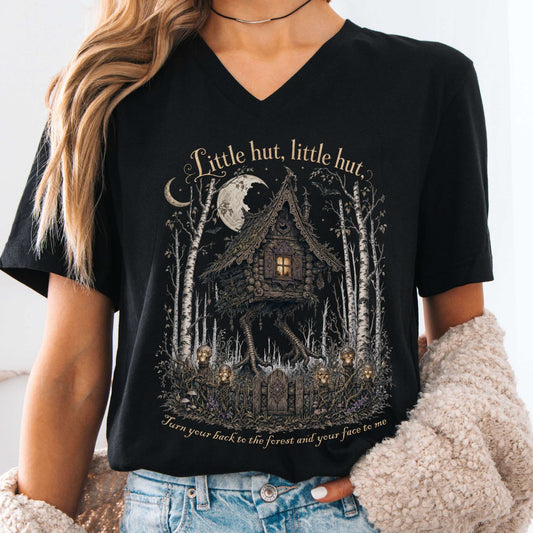 Little Hut, Little Hut Baba Yaga V-Neck