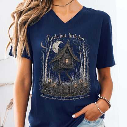Little Hut, Little Hut Baba Yaga V-Neck