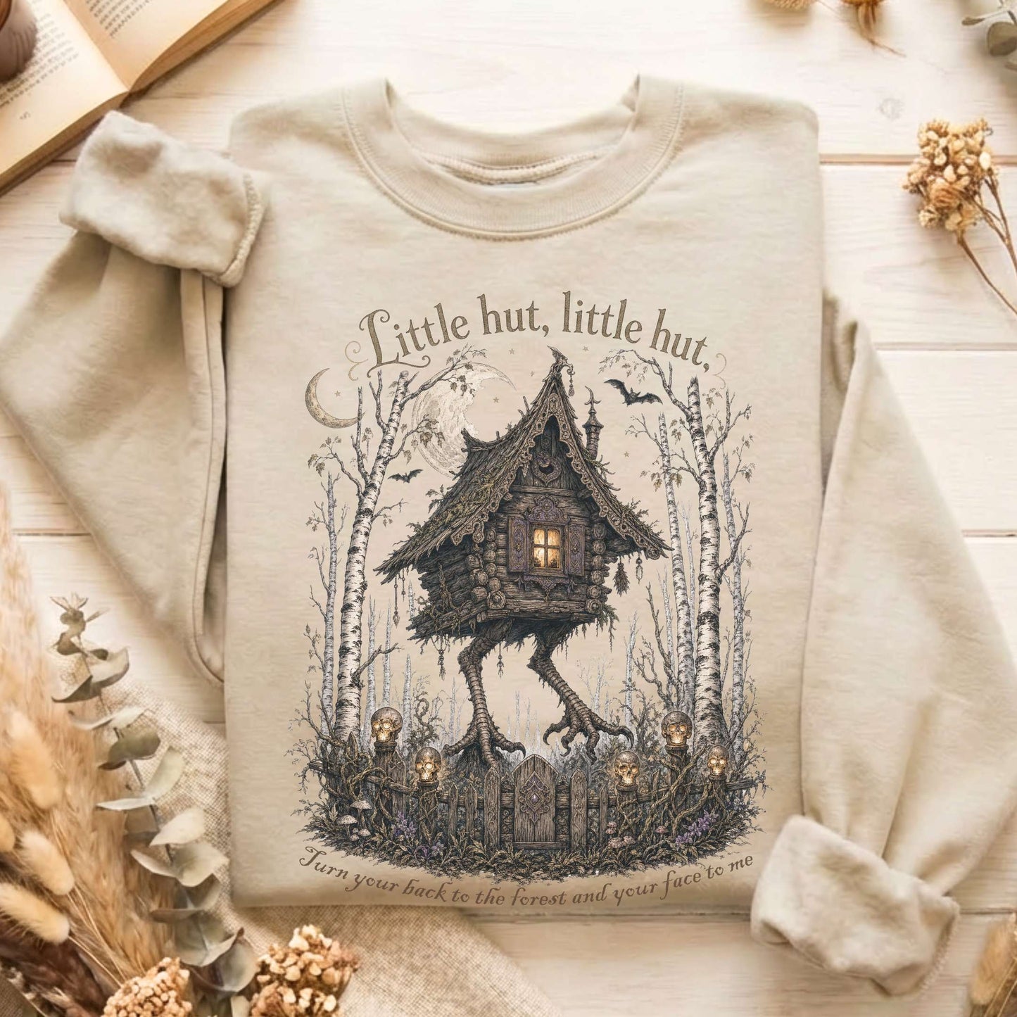 Little Hut, Little Hut Baba Yaga Sweatshirt