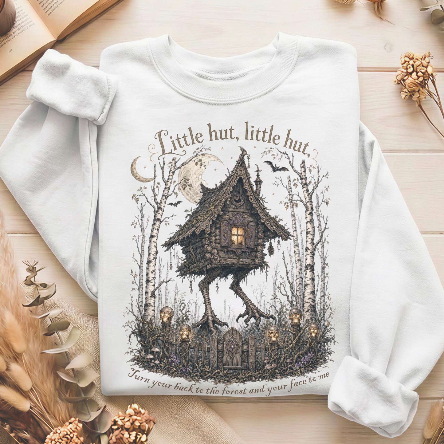 Little Hut, Little Hut Baba Yaga Sweatshirt