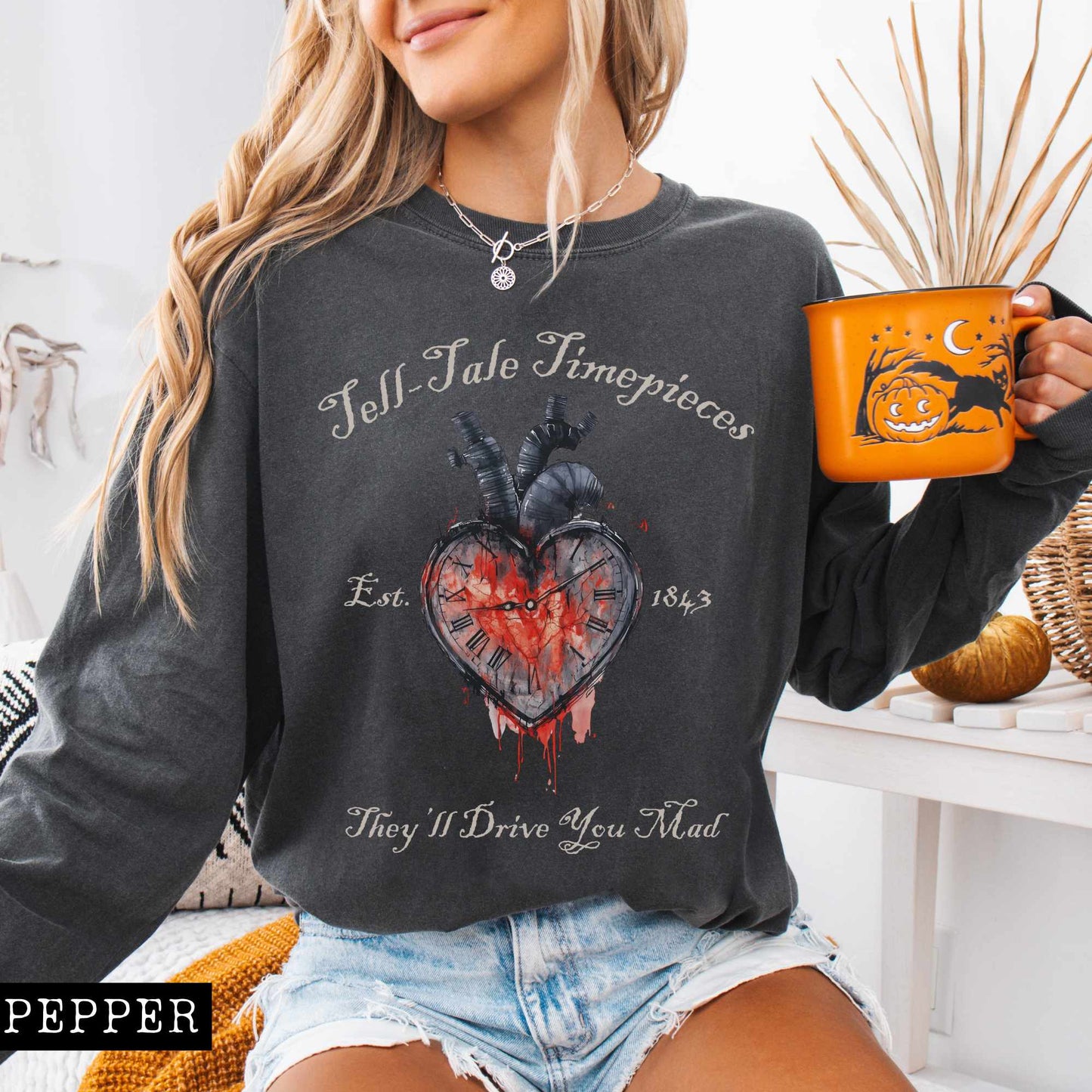 Tell-Tale Timepieces Long Sleeved Shirt